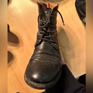 Fiorentini & Baker lace up Elios booties.